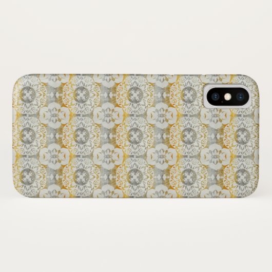 Tapestry Rosette II Case-Mate iPhone Hülle (Rückseite (Horizontal))