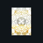 Tapestry Rosette II Leinwanddruck<br><div class="desc">Tapestry Rosette II von Chariklia Zarris</div>