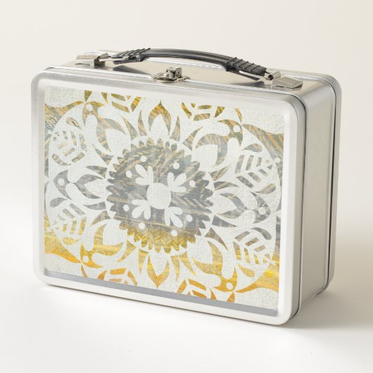 Tapestry Rosette II Metall Lunch Box (Vorderseite)