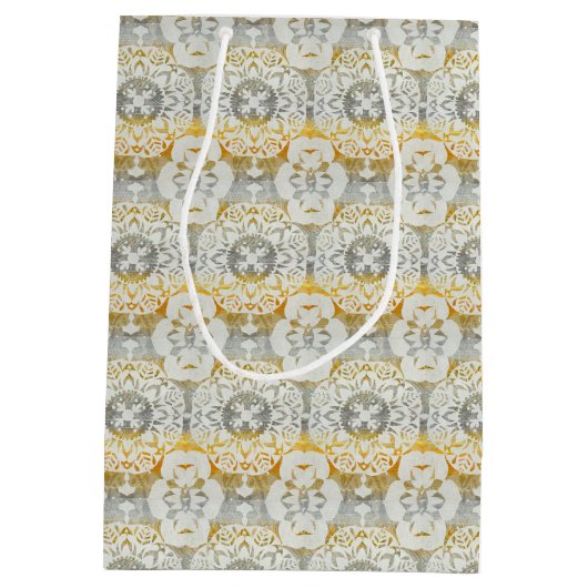 Tapestry Rosette II Mittlere Geschenktüte (Rückseite)