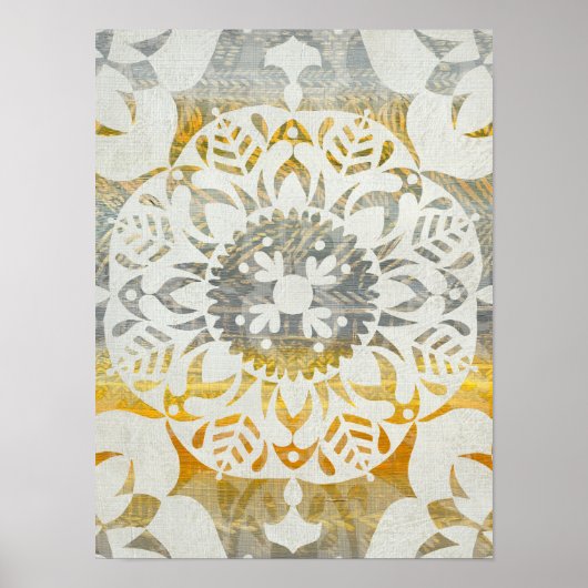 Tapestry Rosette II Poster (Vorne)