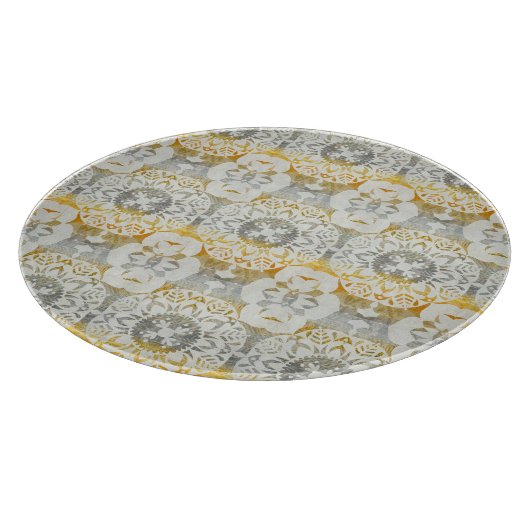 Tapestry Rosette II Schneidebrett (Ecke)