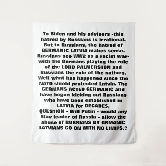 TAPESTRY RUSSIANS WANDTEPPICH (Vorderseite)