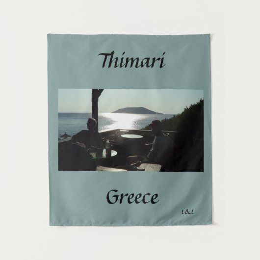 Tapestry small "Thimari Greece" Wandteppich (Vorderseite)