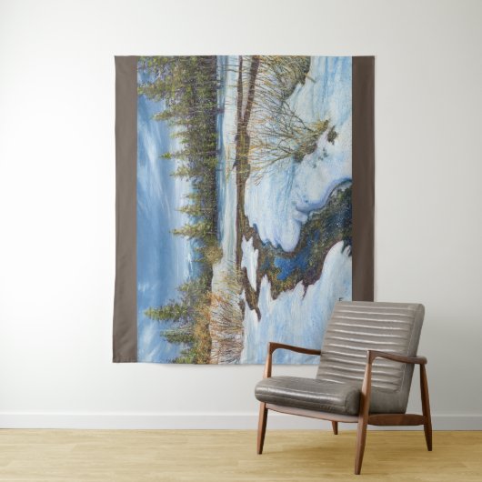 Tapestry "Snow Melt" Wandteppich (Beispiel)