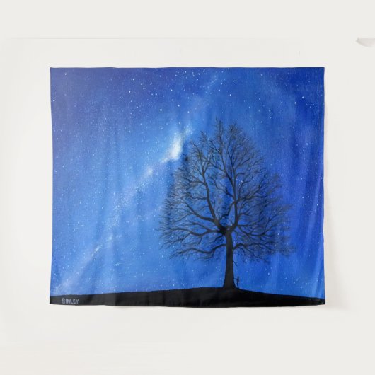 Tapestry - The Heavens Declare" Wandteppich (Vorderseite (Horizontal))