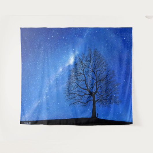 Tapestry - The Heavens Declare" Wandteppich (Vorderseite (Horizontal))