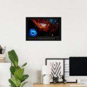 Tapestry von Blazing Starbirth (NGC 2014, NGC 2020 Poster (Heimbüro)