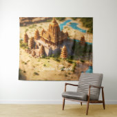 Tapestry Wandteppich (Beispiel (Horizontal))