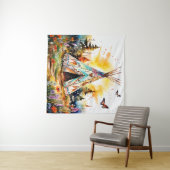 Tapestry Wandteppich (Beispiel (Horizontal))