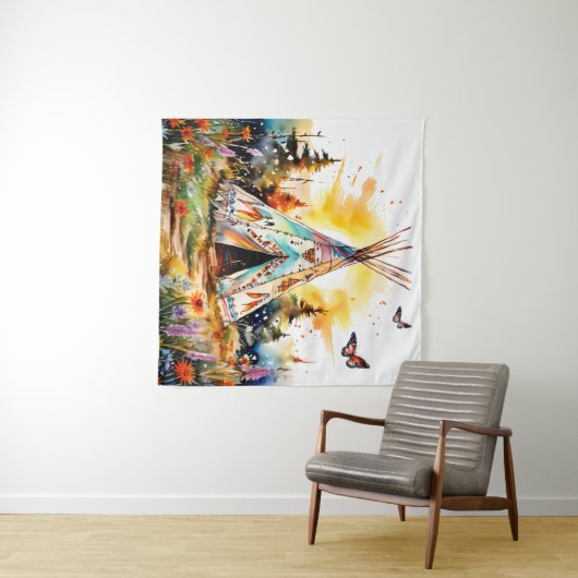 Tapestry Wandteppich (Beispiel (Horizontal))