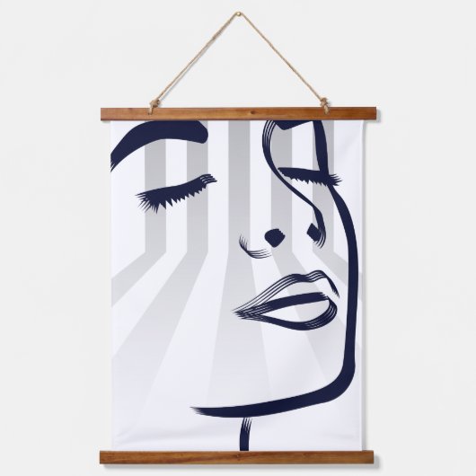 Tapestry Wandteppich Mit Holzrahmen (Vorderseite)