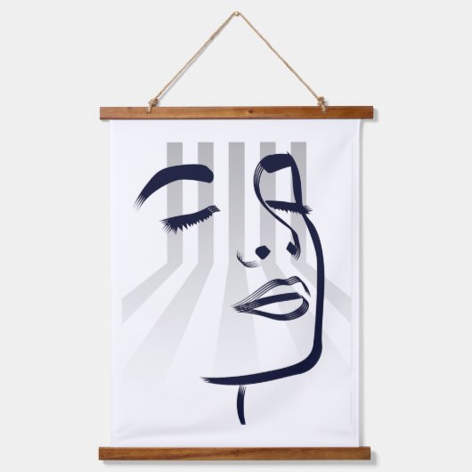 Tapestry Wandteppich Mit Holzrahmen (Vorderseite 2)