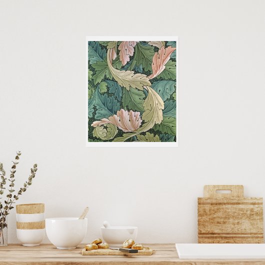 Tapete "Acanthus", 1875 Poster (Küche)