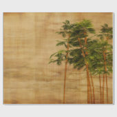 Tapete aus Bambus Geschenkpapier (Flach)