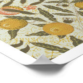 Tapete aus Früchten oder Granatapfel Poster (Ecke)