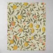 Tapete aus Früchten oder Granatapfel Poster (Vorne)