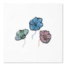 Tapete Blumenstil-Design