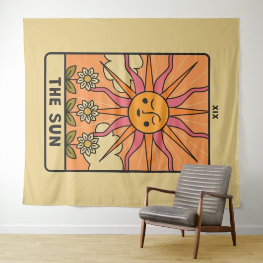 Tapete de Parede Flower Wandteppich (Beispiel (Horizontal))