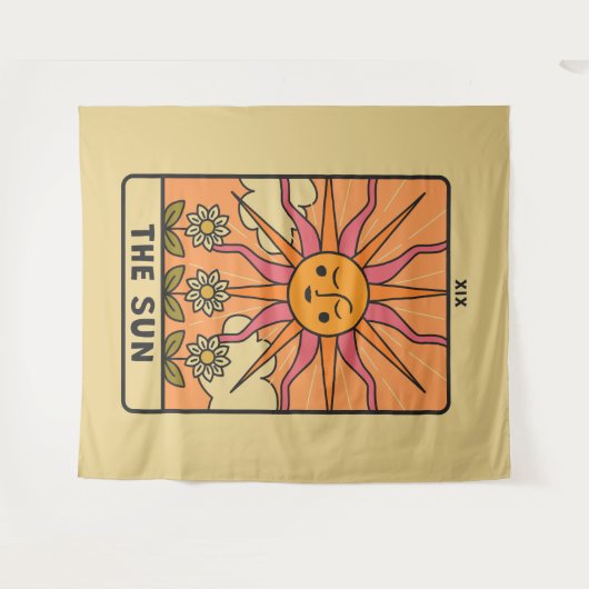 Tapete de Parede Flower Wandteppich (Vorderseite (Horizontal))