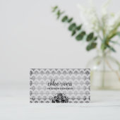 TAPETE des GRAU-311-ELEGANT Visitenkarte (Stehend Vorderseite)