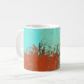 Tapete. Digitale Leinwand Abbildung. T Kaffeetasse (Vorderseite Links)