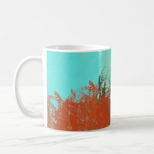 Tapete. Digitale Leinwand Abbildung. T Kaffeetasse (Links)