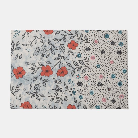 Tapete florais artístico fußmatte (Vorderseite)