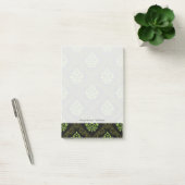 Tapete Floral Green Post-it Klebezettel (Büro)