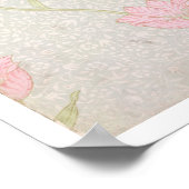 Tapete "Garden Tulip", 1885 Poster (Ecke)