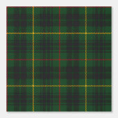 Tapete - Grüner Tartan (Vorderseite)