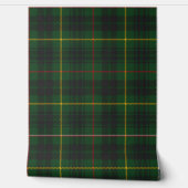 Tapete - Grüner Tartan (Abrollen)