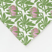 Tapete im Jugendstil Fleecedecke (Ecke)