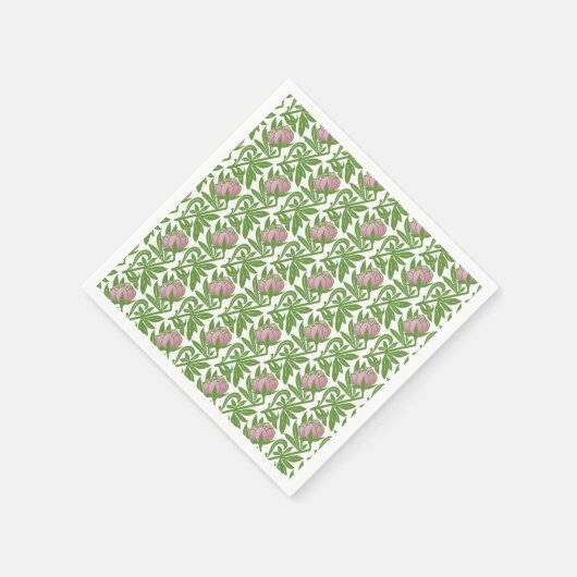 Tapete im Jugendstil Serviette (Ecke)