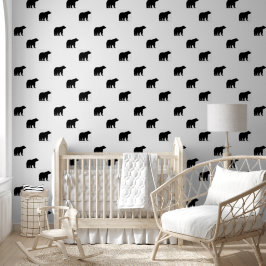 Tapete - Kinderzimmer Kinderschlafzimmer Polar Bär