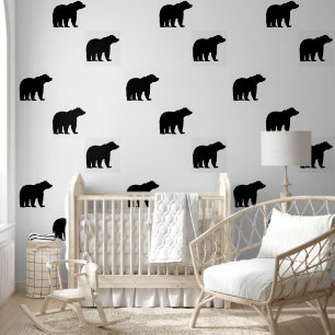 Tapete - Kinderzimmer Kinderschlafzimmer Polar Bär