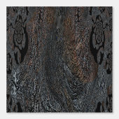 Tapete - Lakritz-Wirbel & zerknitterte Nacht (Vorderseite)