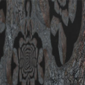 Tapete - Lakritz-Wirbel & zerknitterte Nacht (Naht)