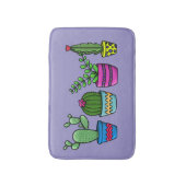 Tapete Linha Cactus Badematte (Vorderseite Vertikal)