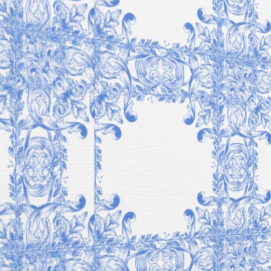 Tapete mit blauer Tile (Naht)