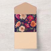 Tapete mit Blumenmuster All In One Einladung (Innen Boden)