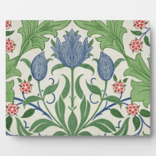 Tapete mit Blumenmuster Fotoplatte