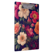 Tapete mit Blumenmuster Klemmbrett (Rechts)