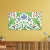 Tapete mit Blumenmuster Leinwanddruck (Insitu (Wohnzimmer))