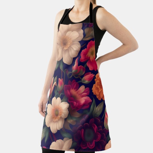 Tapete mit Blumenmuster Schürze (InSitu)