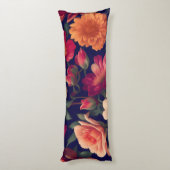 Tapete mit Blumenmuster Seitenschläferkissen (Rückseite (Vertikal))