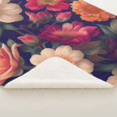 Tapete mit Blumenmuster Sherpadecke (3/4)
