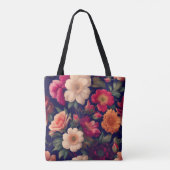 Tapete mit Blumenmuster Tasche (Rückseite)