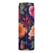 Tapete mit Blumenmuster Thermosbecher (Rückseite)