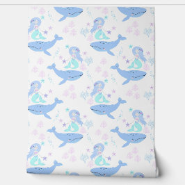 Tapete mit niedlichen Bildern.